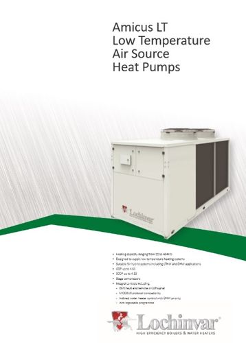 Amicus LT Low Temperature Air Source Heat Pumps